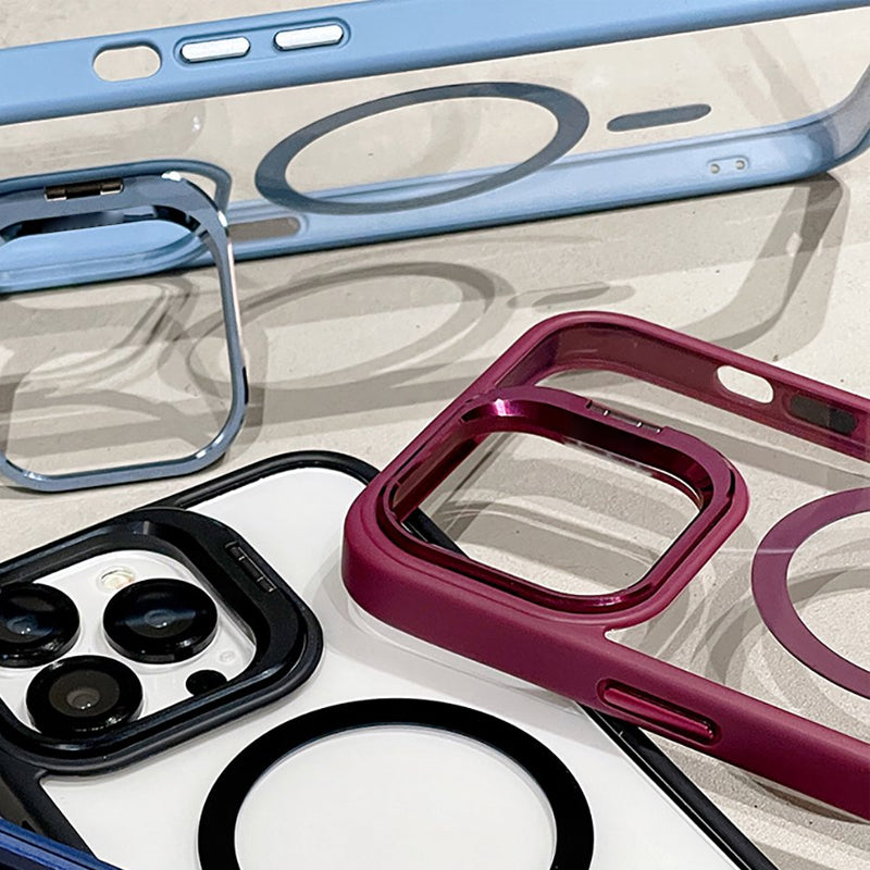 Shockproof Mag Safe Case For iPhone Camera Lens Cover