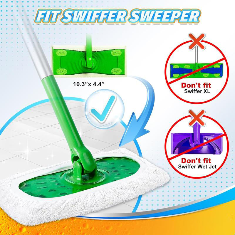 Reusable Mop Pads for Swiffer Sweeper Mop