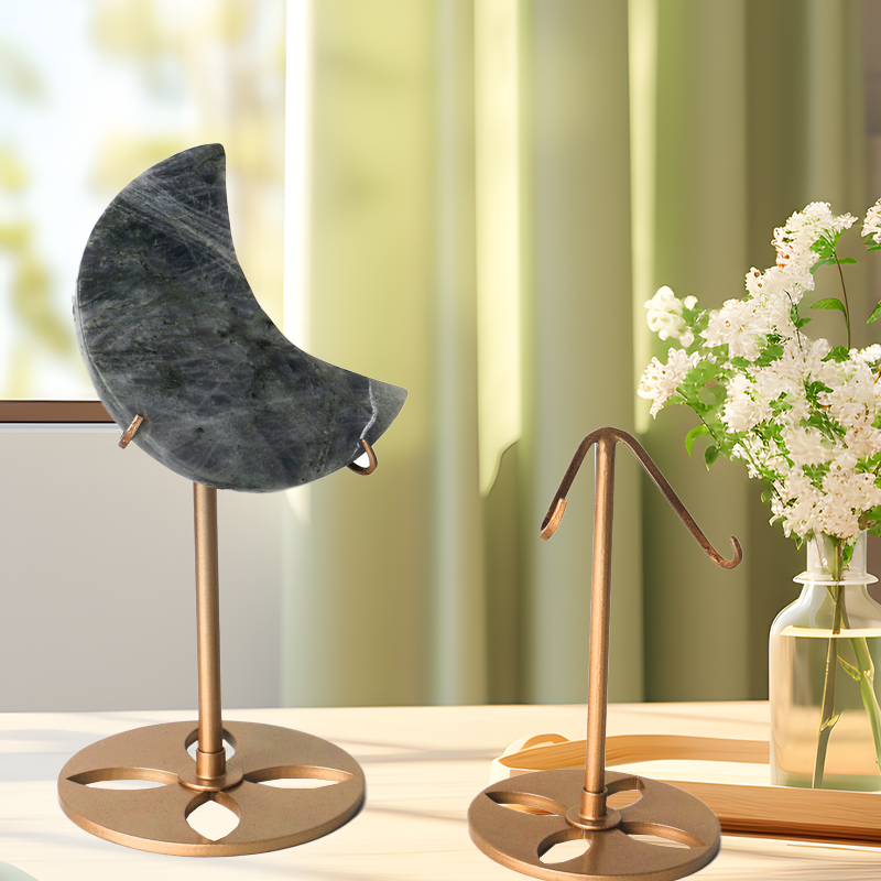 Moon Crystal on Stand