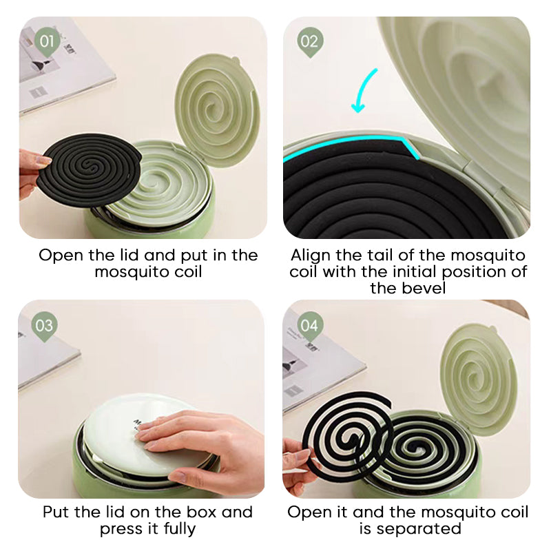Portable Mosquito Coil Holder