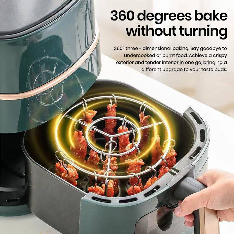 Stainless Steel Air Fryer Skewer Rack