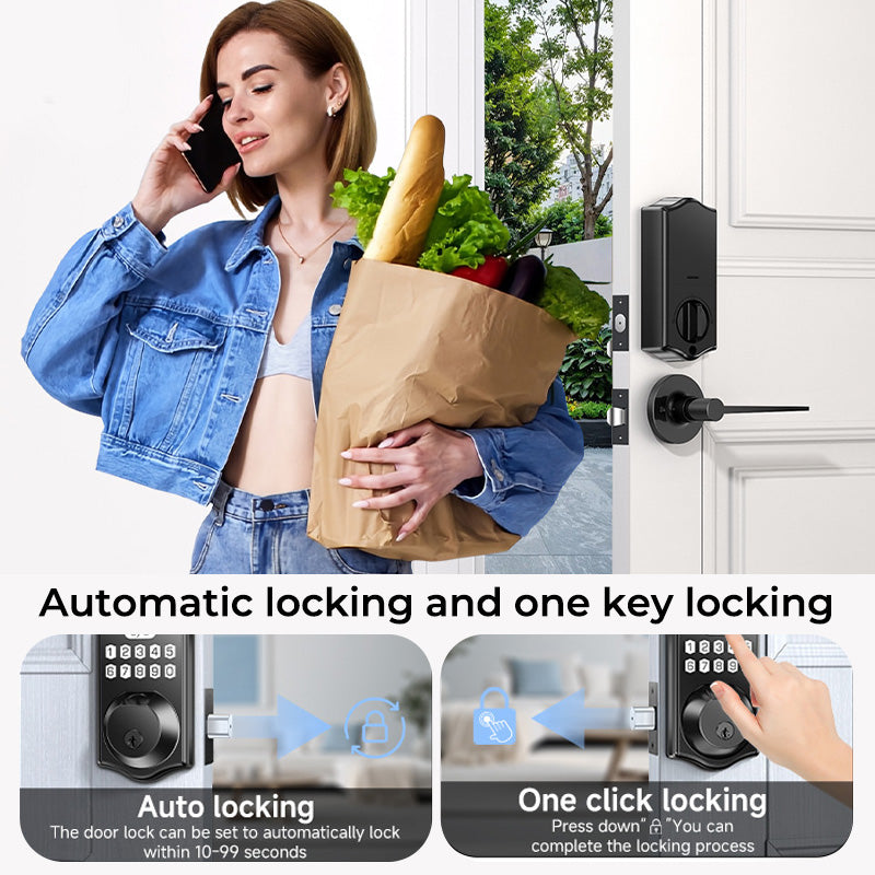 Smart Fingerprint Combination Lock