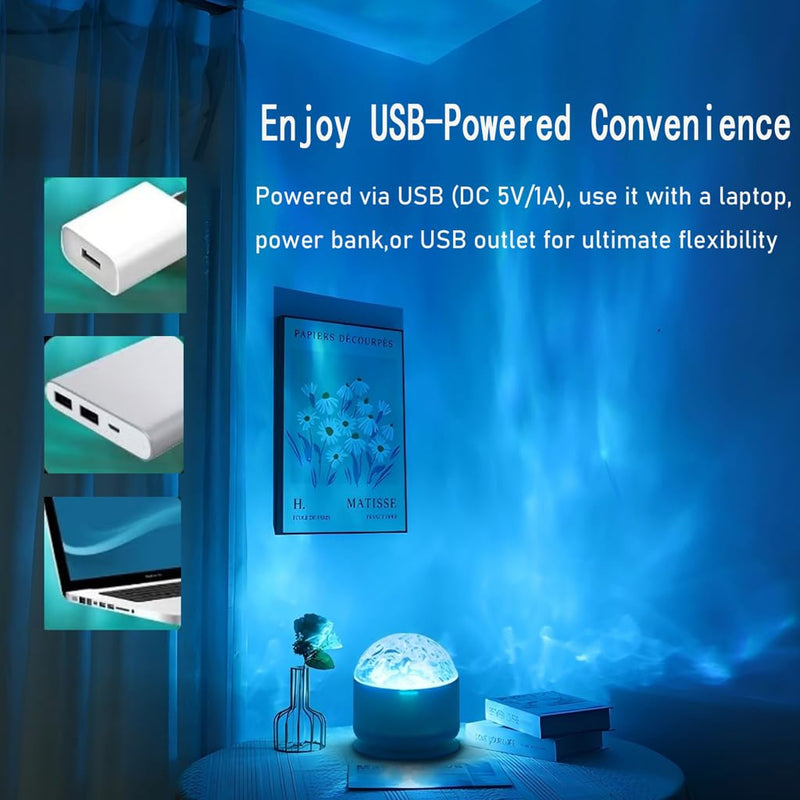 Ocean and Aurora Light Projector