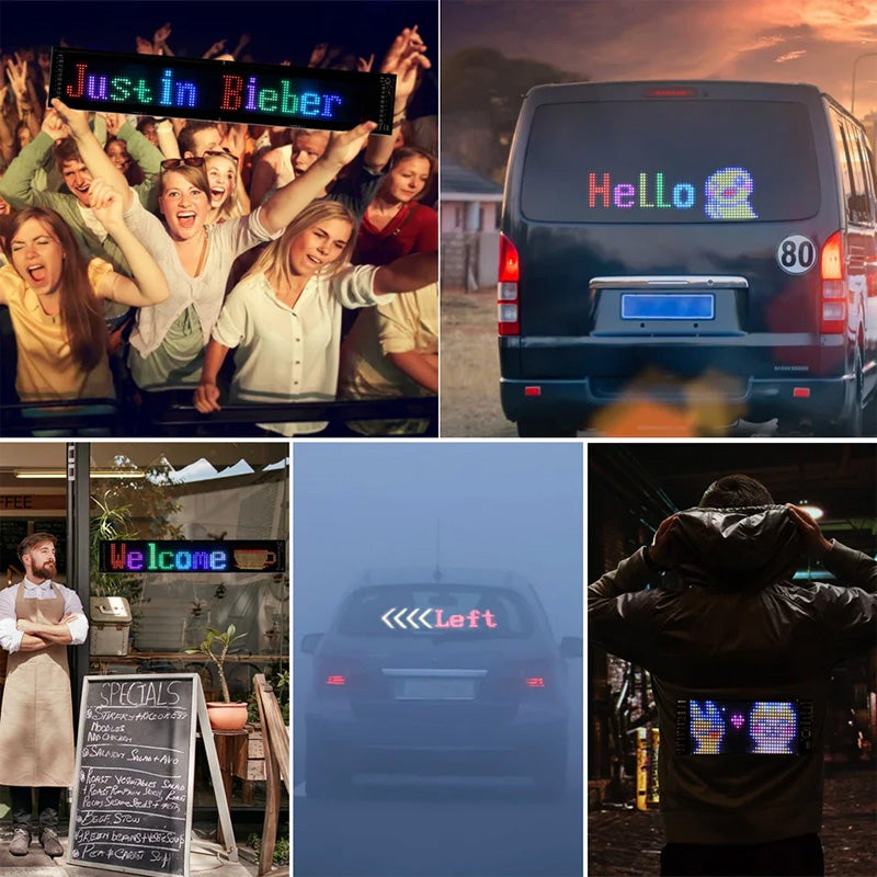 LED Sign Programmable Scrolling