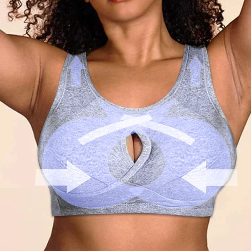 Seamless Push-up Sports Bra
