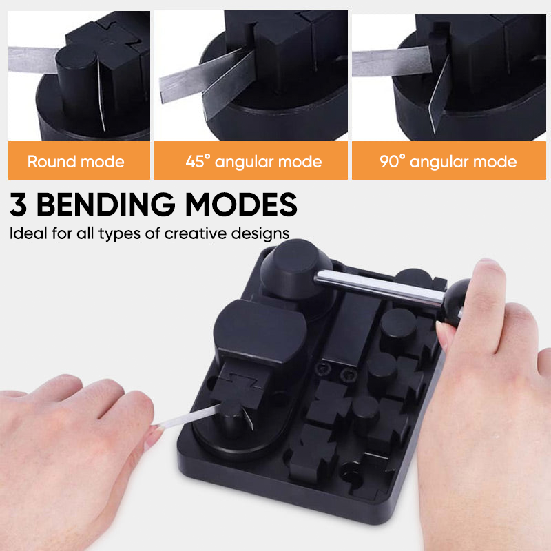 Metal Wire Bending Template Set with Adjustable Dies