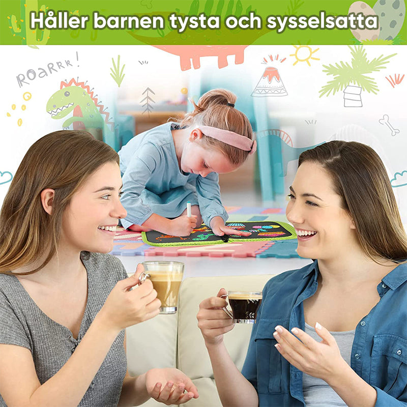 Bärbar, raderbar graffitiplånbok