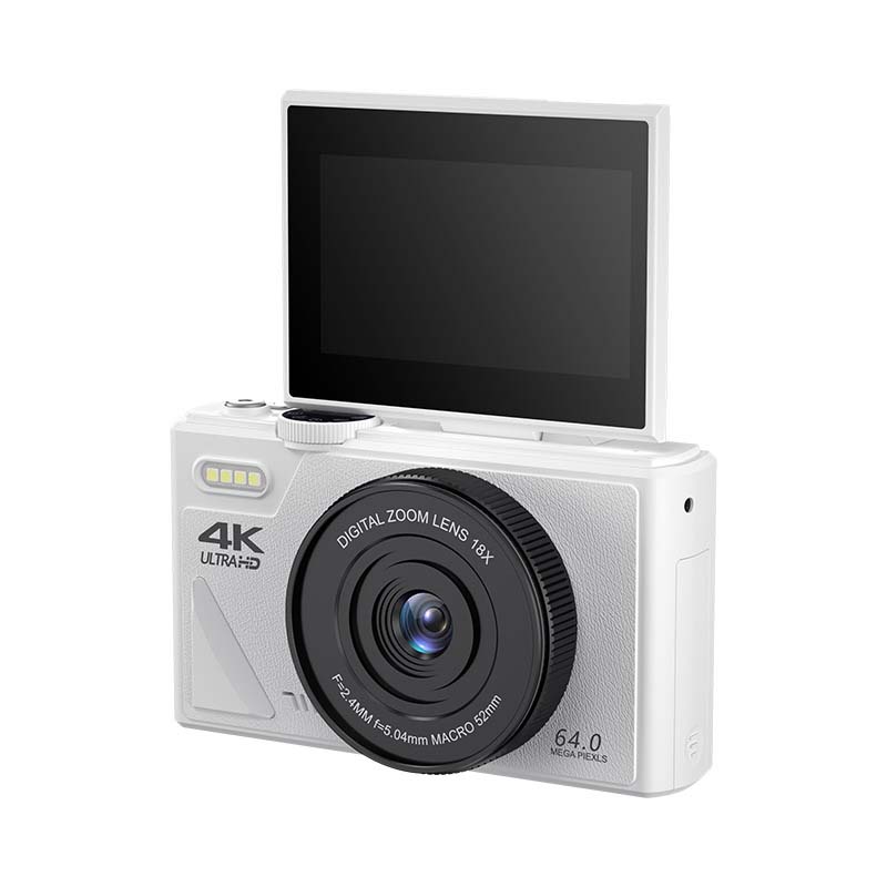 64 Million Pixels High-Definition Flip-Screen Digital Camera