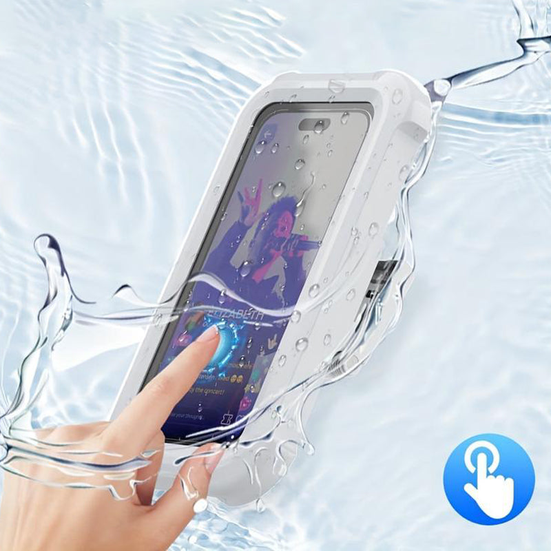 360 ° Rotation Can Touch Shower Phone Holder