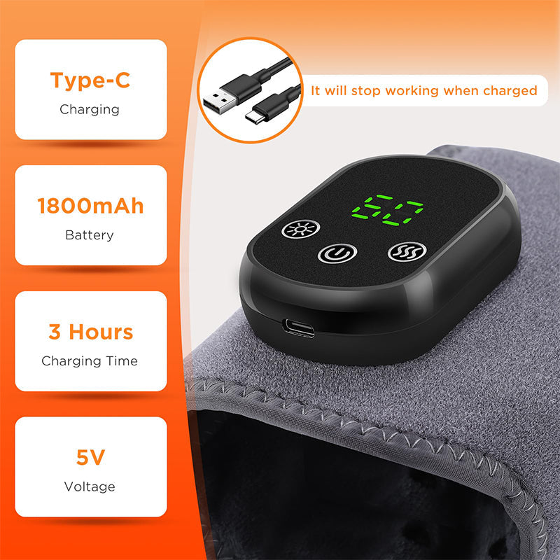 Rechargeable Ankle Heat & Massage Wrap
