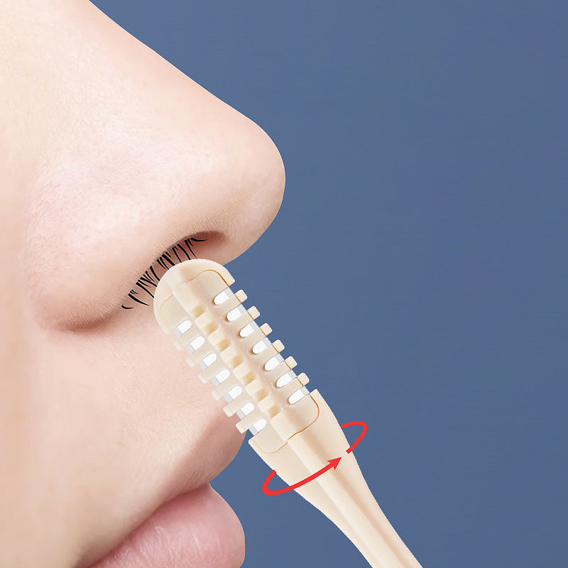 Handheld 360° Rotating Nose Hair Removal with Ear Picker