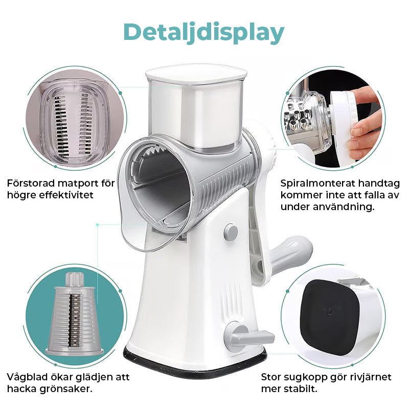 5 i 1 roterande ostrivare