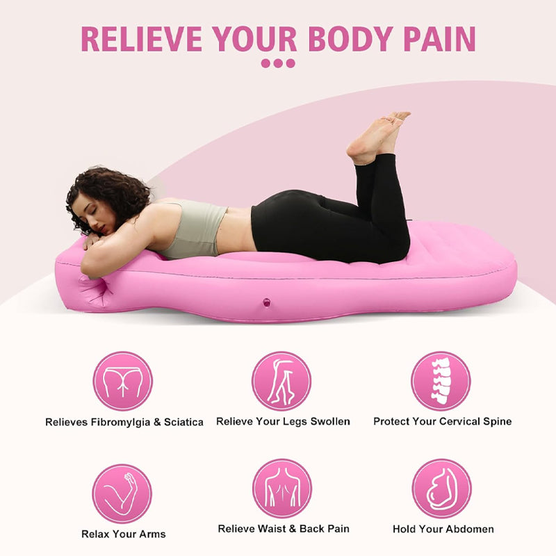 Comfortable Pregnancy Pillow for Side and Prone Sleeping