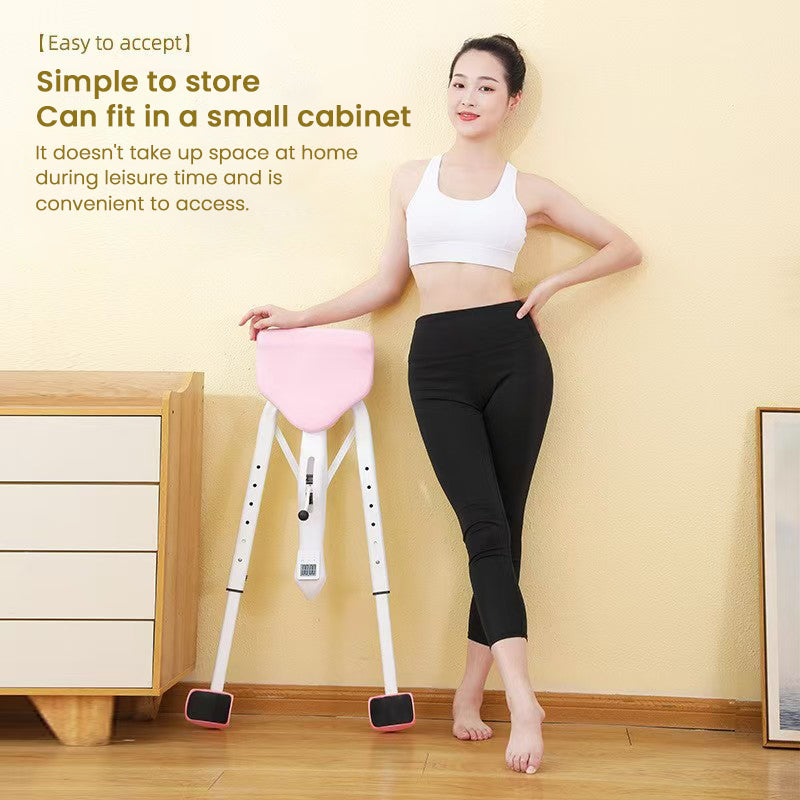 Leg Stretcher Machine (with backrest + counter)