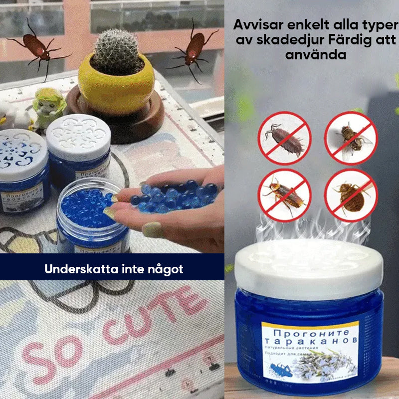 Kraftfull säker kackerlacka avvisande eterisk olja