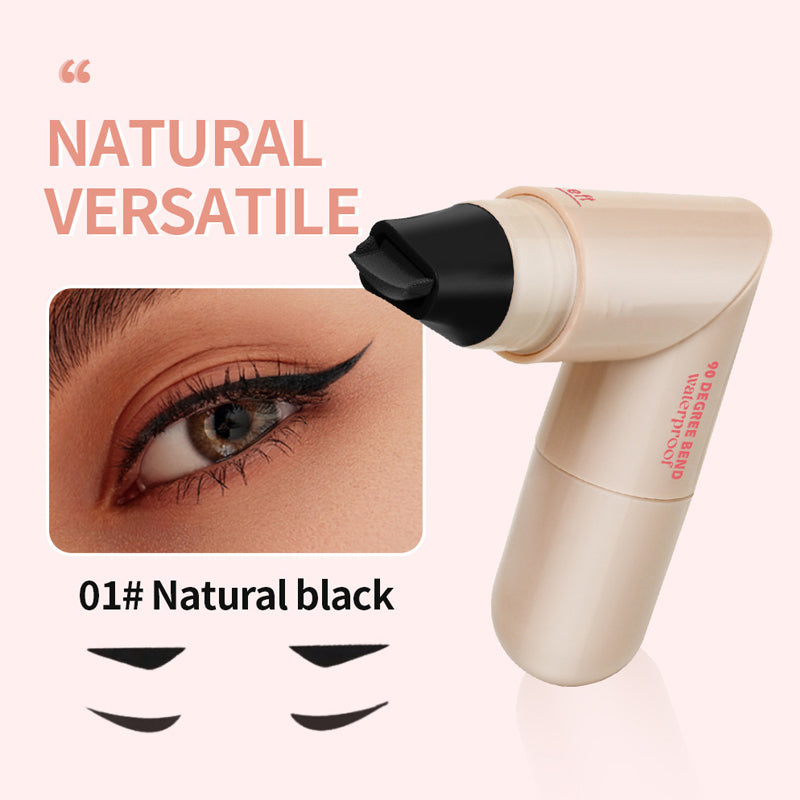 Dual-Head Design Rotating Eyeliner Stamp Pen