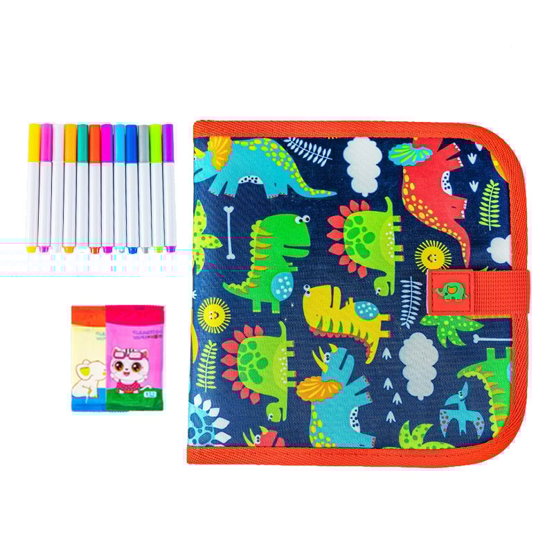 Bärbar, raderbar graffitiplånbok