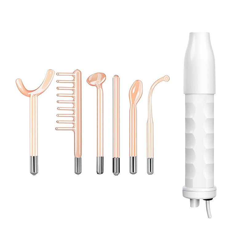 Portable Skin Therapy Machine with 6 Neon & Argon Wands