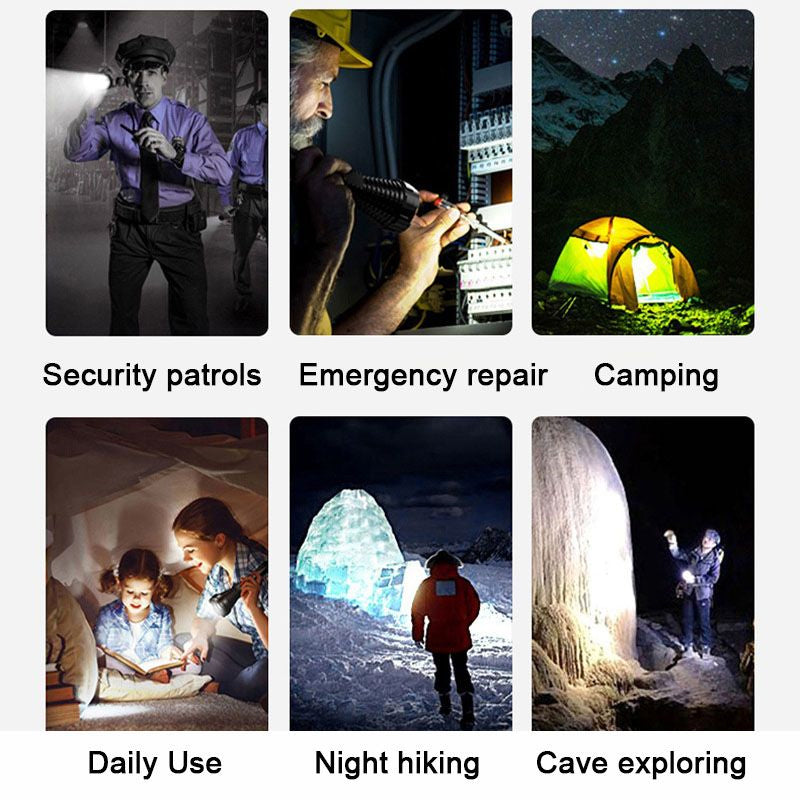 Rechargeable High-Power LED Flashlight