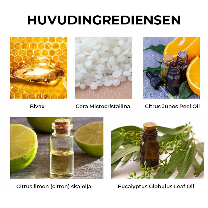 Naturlig mikro-molekylär bivaxspray