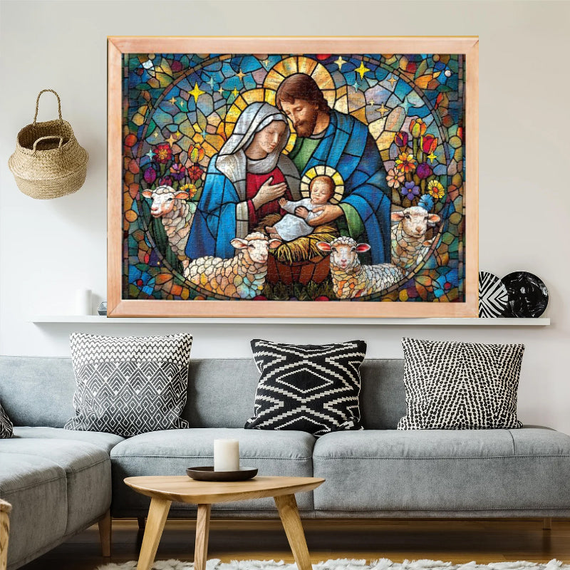 Nativity of Jesus Jigsaw Puzzle (1000 Pieces)