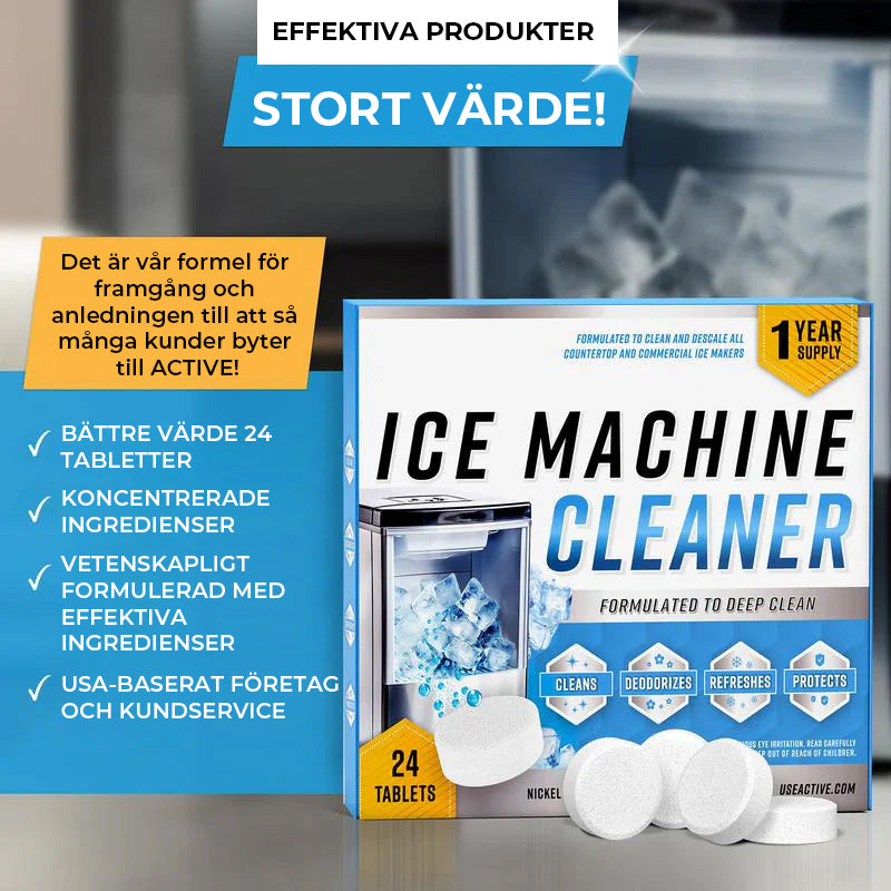 Ismaskinrengöring Avkalkningsmaskin