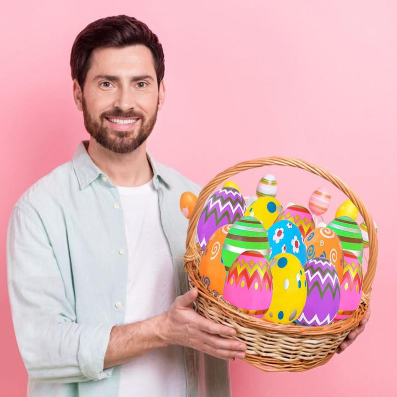 24-pack förfyllda påskägg med klämleksaker