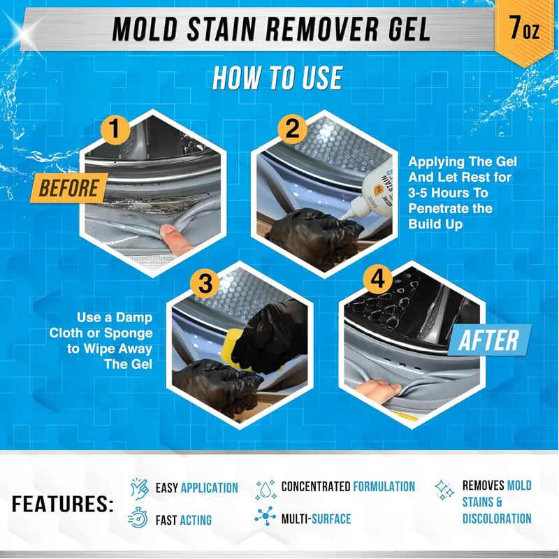Mold Stain Remover Gel Cleaner
