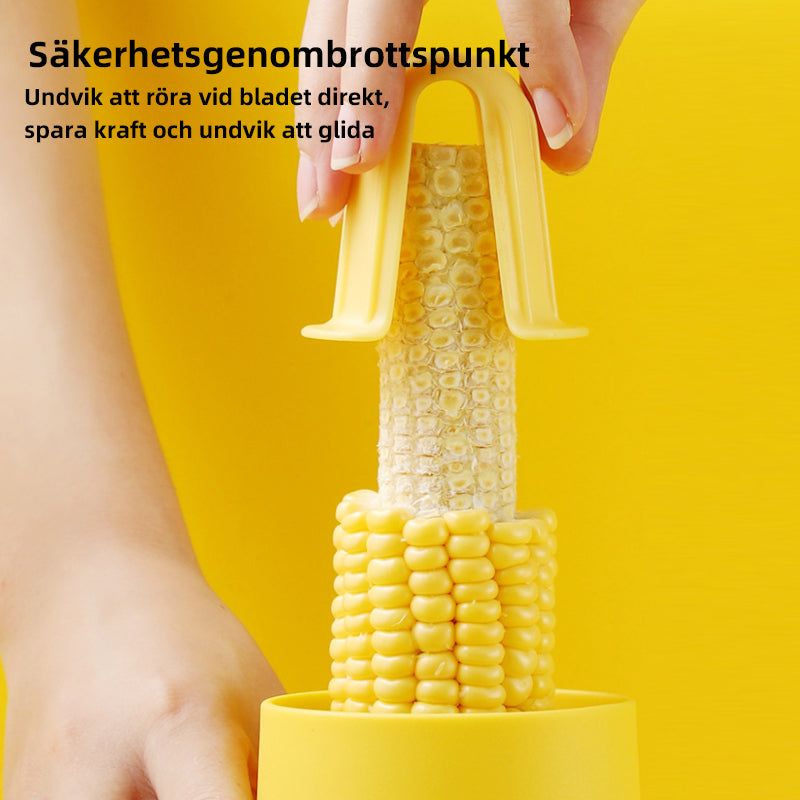 Multifunktionell majskolvstrippare