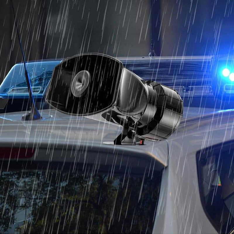 7 Tone Sound Mic PA Speaker Car Horn