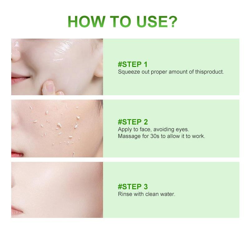 Purifying Exfoliating Gel Moisturizing Cleanses Skin