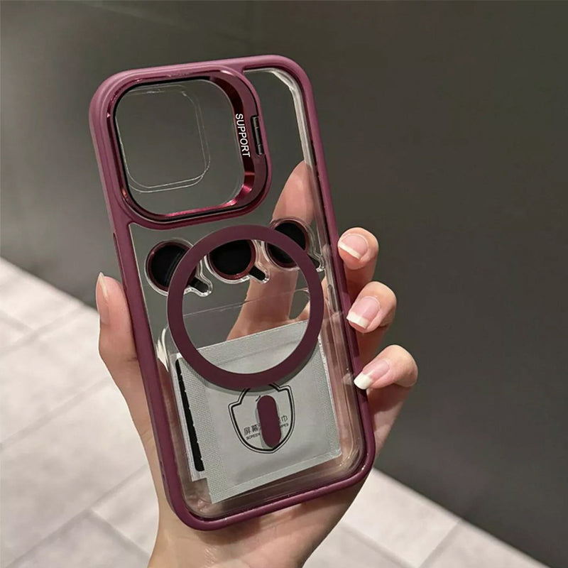 Shockproof Mag Safe Case For iPhone Camera Lens Cover