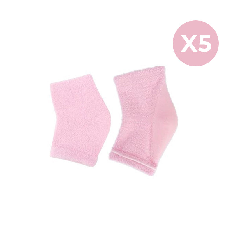 Fuzzy Moisturizing Heel Socks