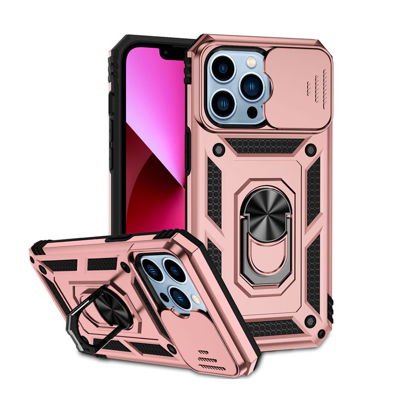 Magnetisk bilfinger Ring 3-i-1-telefonväska