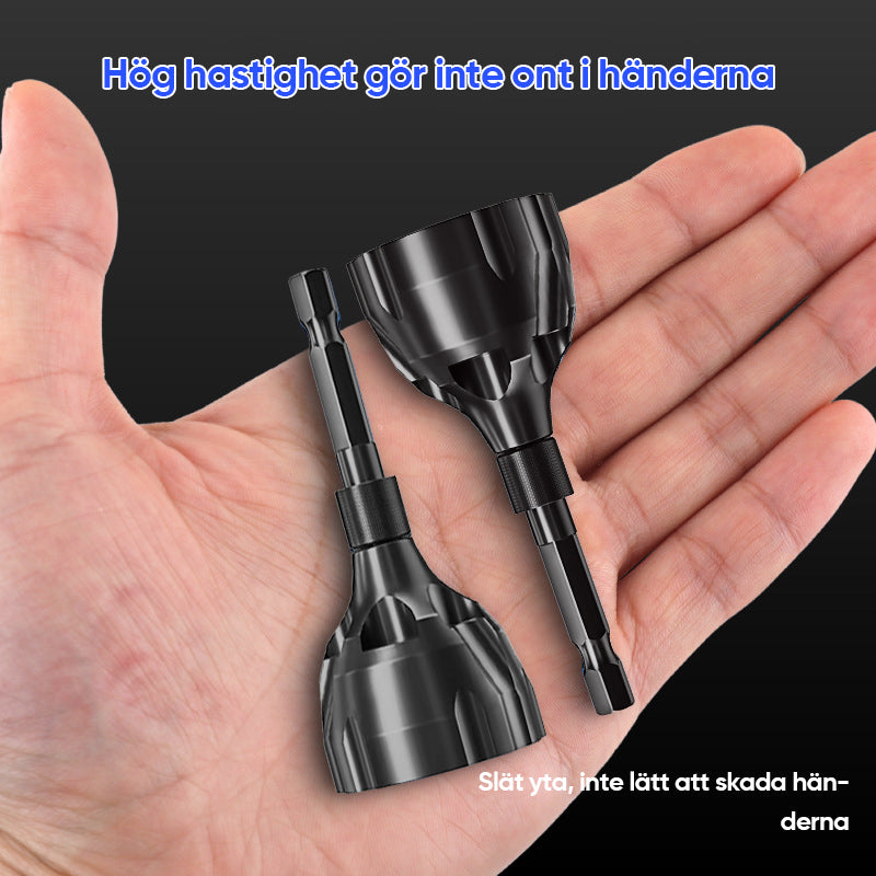 Avgradning av yttre fasverktyg med volframkarbidblad