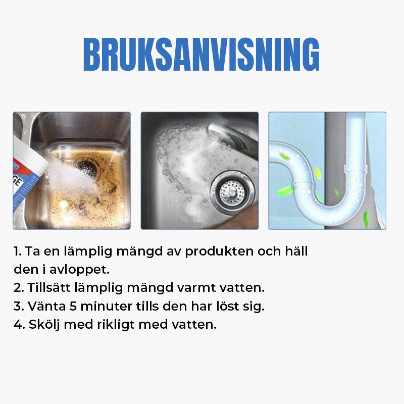 Multifunktionellt rörmuddringsmedel