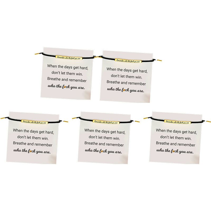 Engraved Inspire Bracelet