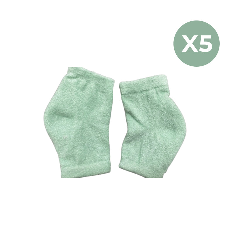 Fuzzy Moisturizing Heel Socks