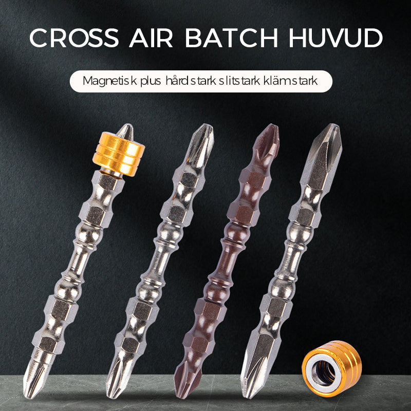 Elektrisk Phillips-skruvmejsel med dubbla huvuden