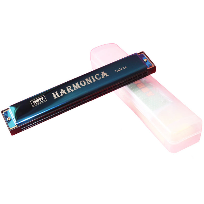 24-Hole C Key Harmonica