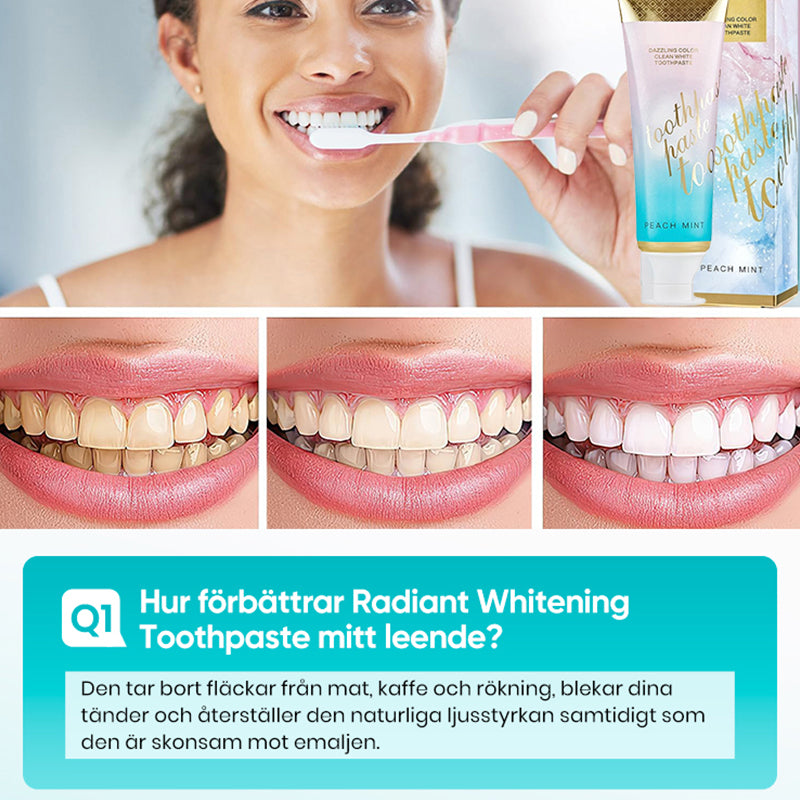 Strålande Vitande Tandkräm