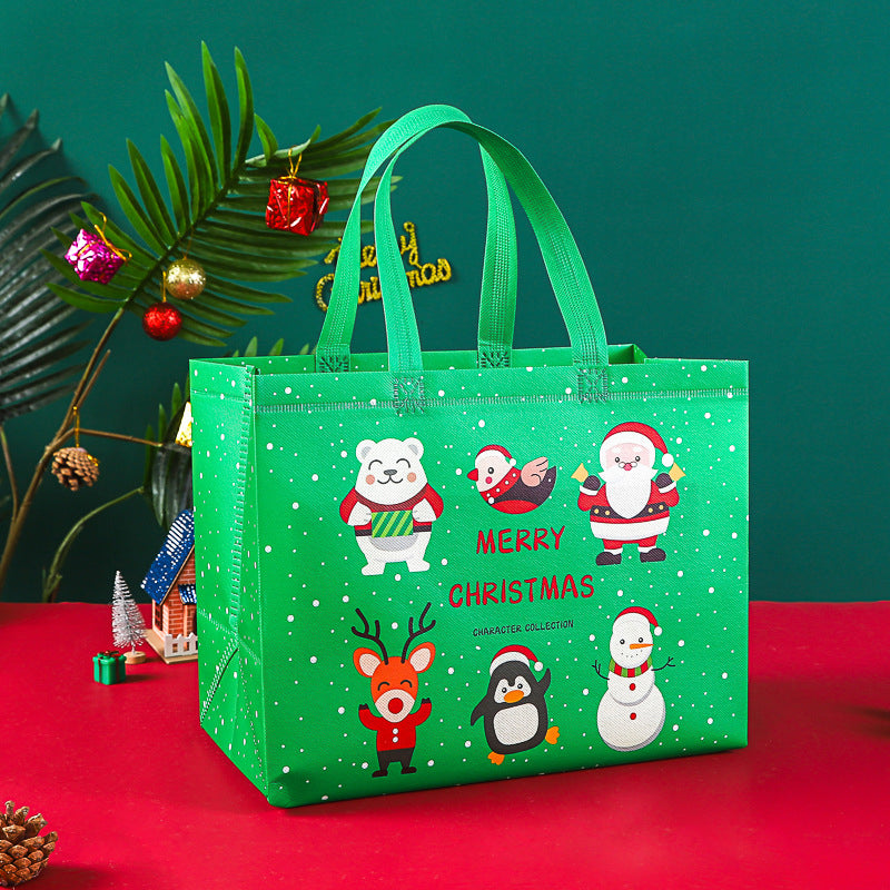 Reusable Water-Resistant Christmas Gift Bags