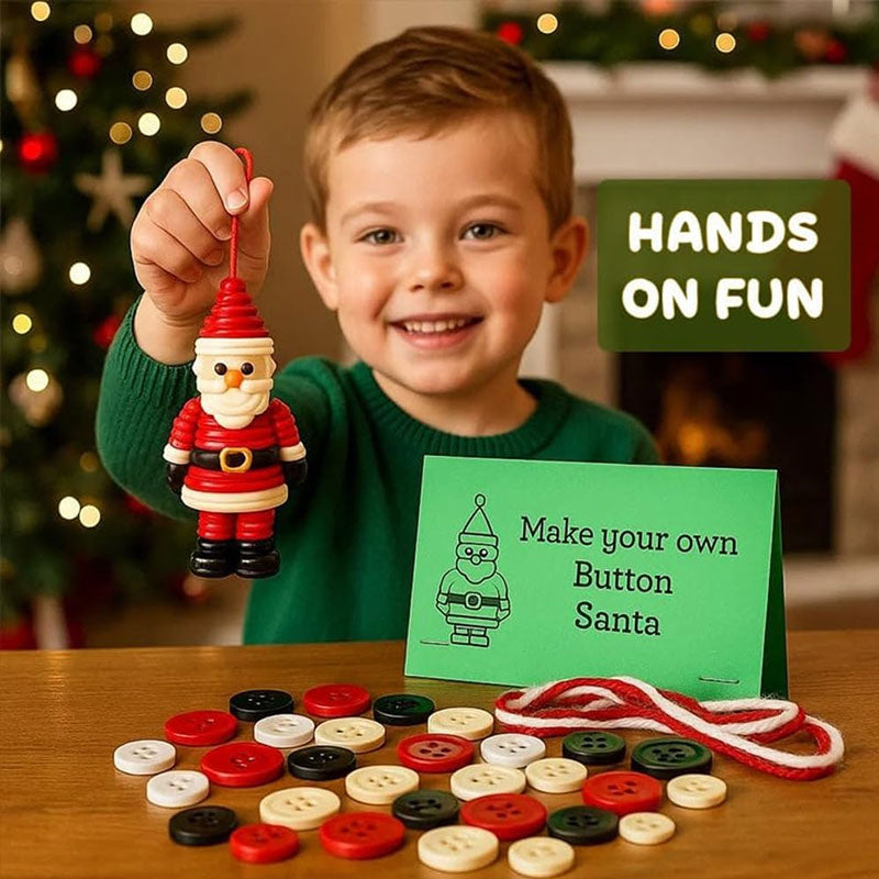 DIY Button Ornament Kits