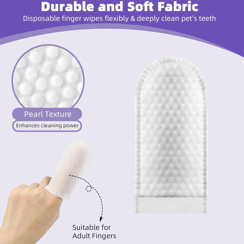 Pet Cleaning Finger Wipes