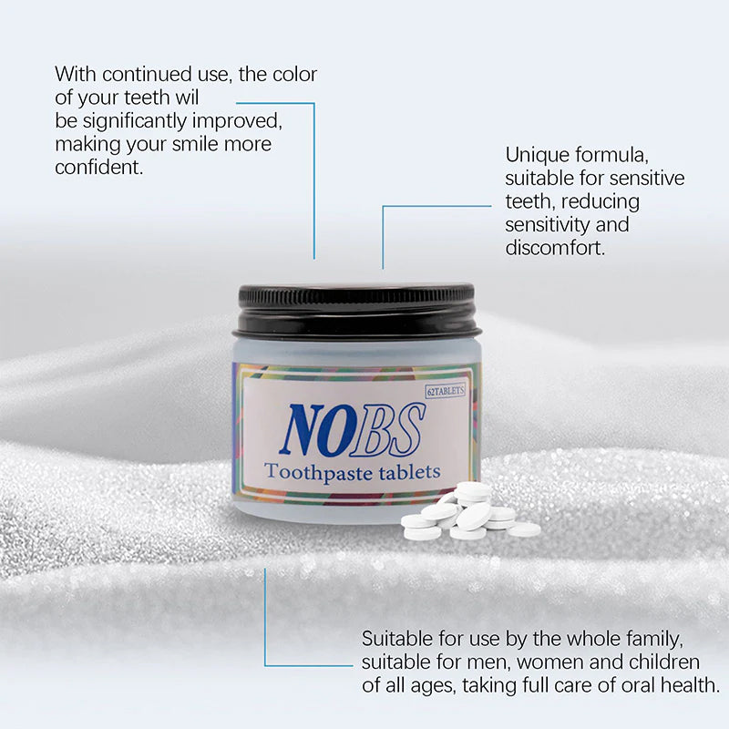 Eco-Friendly Toothpaste Tablets