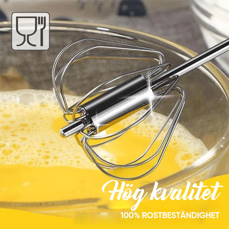 Halvautomatisk visp i rostfritt stål