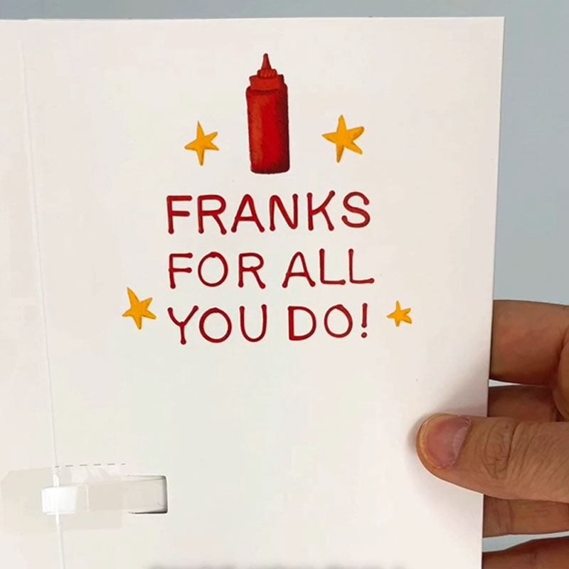 Father's Day Card with Glitter