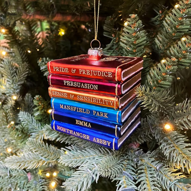 Jane Austen Christmas Tree Ornament