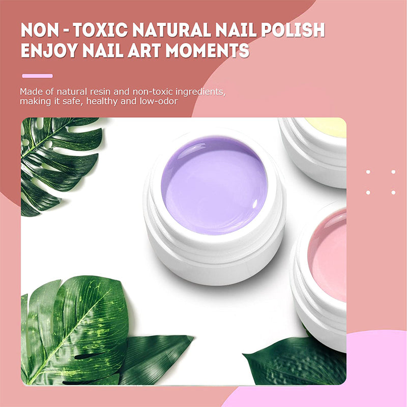 36 Color Gel Nail Polish Kit