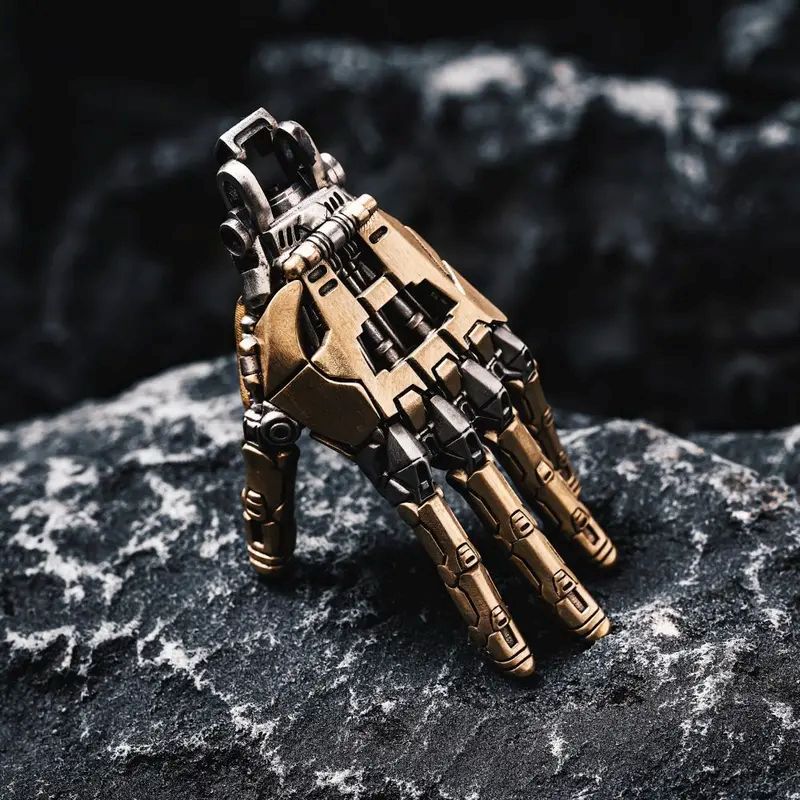 Mechanical Bionic Hand Pendant